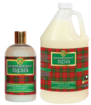 Best Shot Scentament Spa Holiday Scents Apple Harvest Pet Shampoo