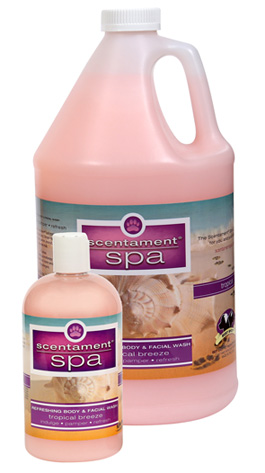Best Shot Scentament Spa Tropical Breeze Pet Shampoo