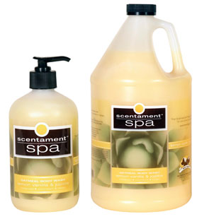 Best Shot Scentament Spa Lemon Vanilla Oatmeal Body Wash