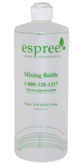 Espree Pet Shampoo Mixing Bottles