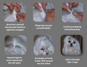Knotless Hair Wrap Directions