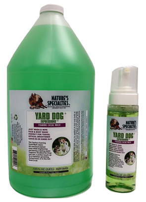 Nature's Specialties Yard Dog Foaming Facial for Dogs