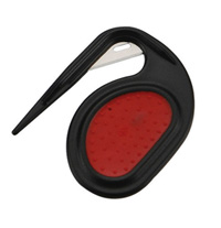 Red and Black Letter Opener Style Mat Splitter