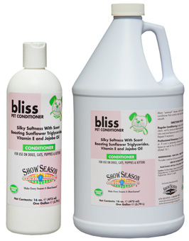 Show Season Bliss Conditioner for dogs and cats