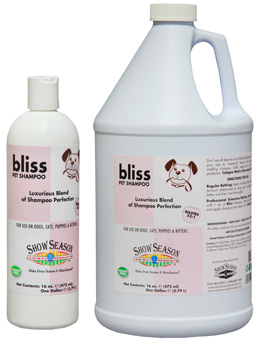 Show Season Bliss Pet Shampoo for Dogs, cats, puppies and kittens